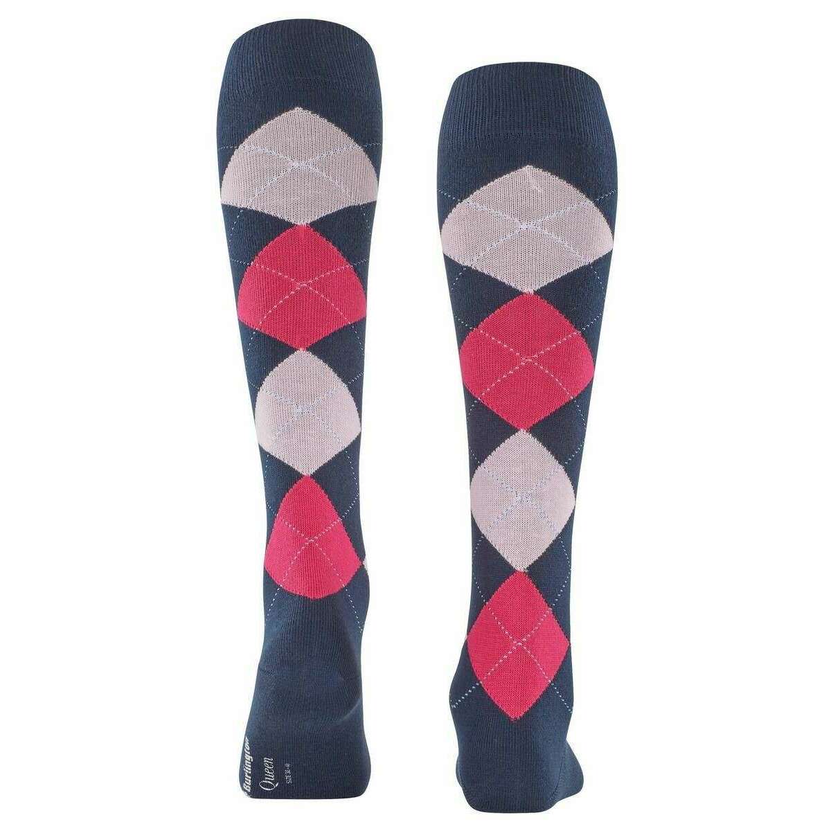 Burlington Navy Queen Knee High Socks The Socks Emporium