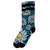 American Socks Navy Daises Mid High Socks