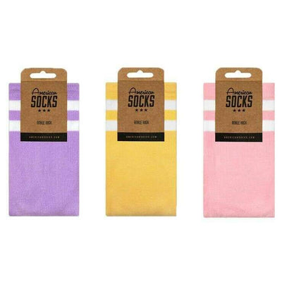 American Socks Purple Cotton Candy Gift Box Socks