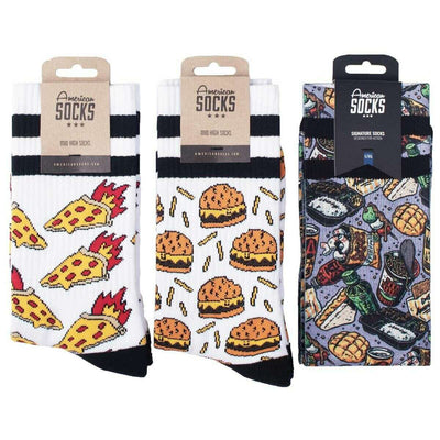 American Socks White Frosty Fridge Gift Box Socks