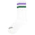 American Socks White Joker Mid High Socks