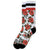 American Socks White Moth Mid High Socks