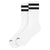 American Socks White Old School I Mid High Socks