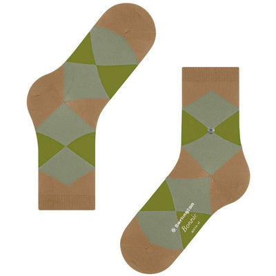 Burlington Beige Bonnie Short Socks