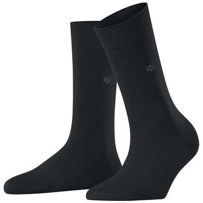 Burlington Black Bloomsbury Socks