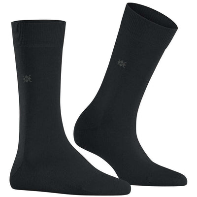 Burlington Black Bloomsbury Socks