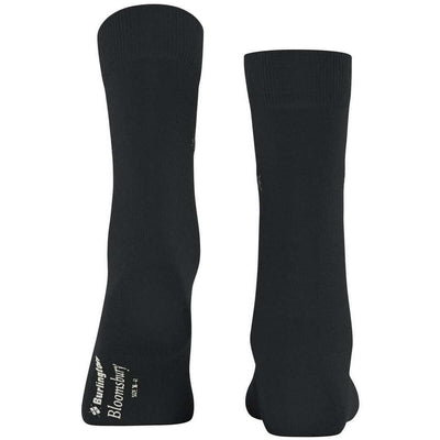 Burlington Black Bloomsbury Socks