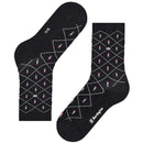 Burlington Black Lipstick Socks