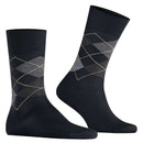 Burlington Black Manchester Socks