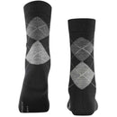 Burlington Black Marylebone Socks