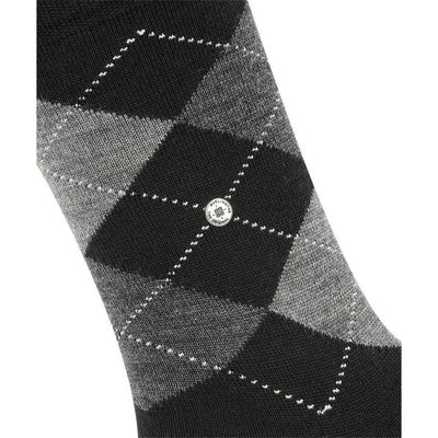 Burlington Black Marylebone Socks