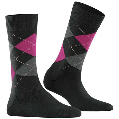 Burlington Black Marylebone Socks