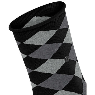 Burlington Black Sandy Short Socks