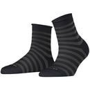 Burlington Black Swansea Short Socks