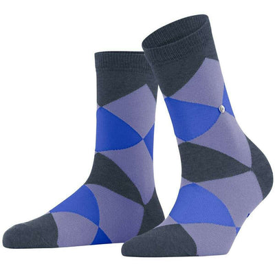 Burlington Blue Bonnie Short Socks