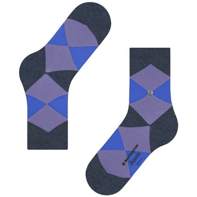 Burlington Blue Bonnie Short Socks