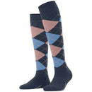 Burlington Blue Marylebone Knee High Socks