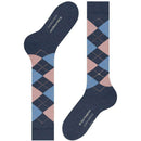 Burlington Blue Marylebone Knee High Socks