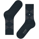 Burlington Blue Marylebone Lurex Socks