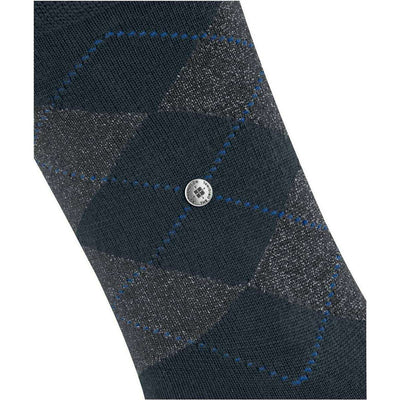 Burlington Blue Marylebone Lurex Socks