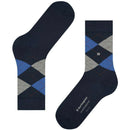 Burlington Blue Marylebone Socks