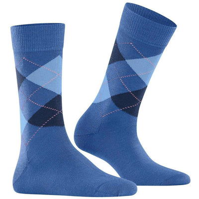 Burlington Blue Marylebone Socks