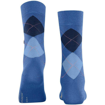 Burlington Blue Marylebone Socks