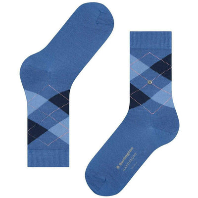 Burlington Blue Marylebone Socks