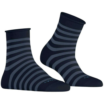 Burlington Blue Swansea Short Socks