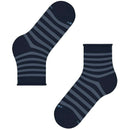 Burlington Blue Swansea Short Socks