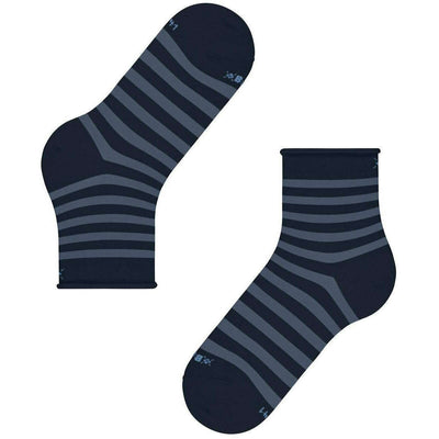 Burlington Blue Swansea Short Socks