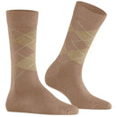 Burlington Brown Marylebone Lurex Socks