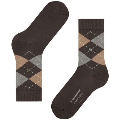 Burlington Brown Marylebone Socks