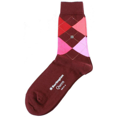 Burlington Burgundy Queen Socks