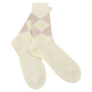 Burlington Cream Whitby Socks