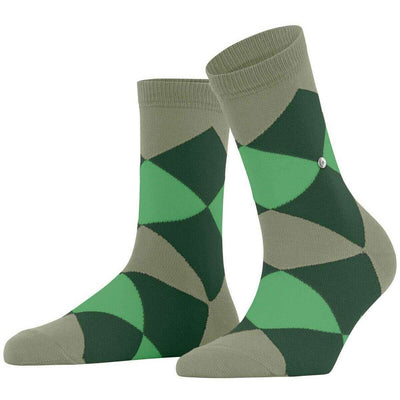 Burlington Green Bonnie Short Socks