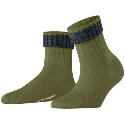 Burlington Green Plymouth Socks