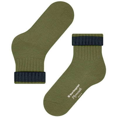 Burlington Green Plymouth Socks