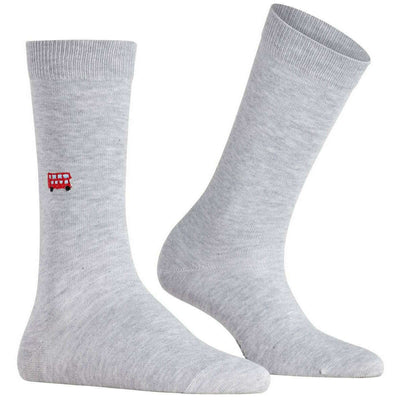 Burlington Grey Brit Style Socks