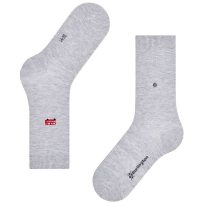 Burlington Grey Brit Style Socks