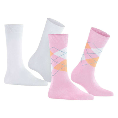 Burlington Pink Everyday Mix 2 Pack Socks