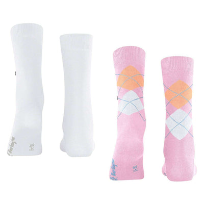 Burlington Pink Everyday Mix 2 Pack Socks