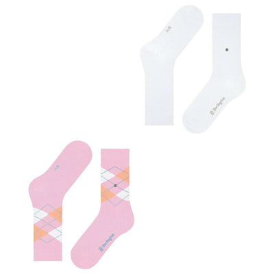 Burlington Pink Everyday Mix 2 Pack Socks