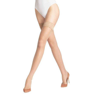 Falke Beige Shelina 12 Denier Stay Up Stockings