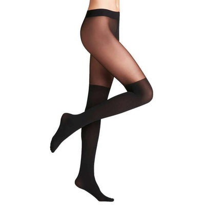 Falke Black Overknee 25 Denier Tights