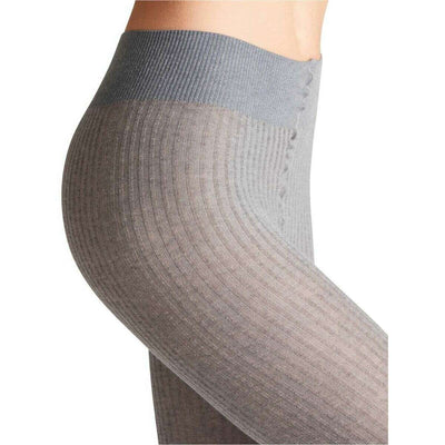 Falke Grey Family Rib Tights