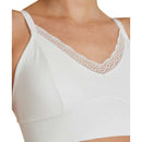 Falke White Daily Lace Bra