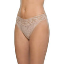 Hanky Panky Beige Signature Lace 3 Pack Original Rise Thong