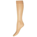 Wolford Beige Satin Touch Sheer Shimmer 20 Denier Knee High Tights