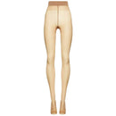 Wolford Beige Satin Touch Sheer Shimmer 20 Denier Tights